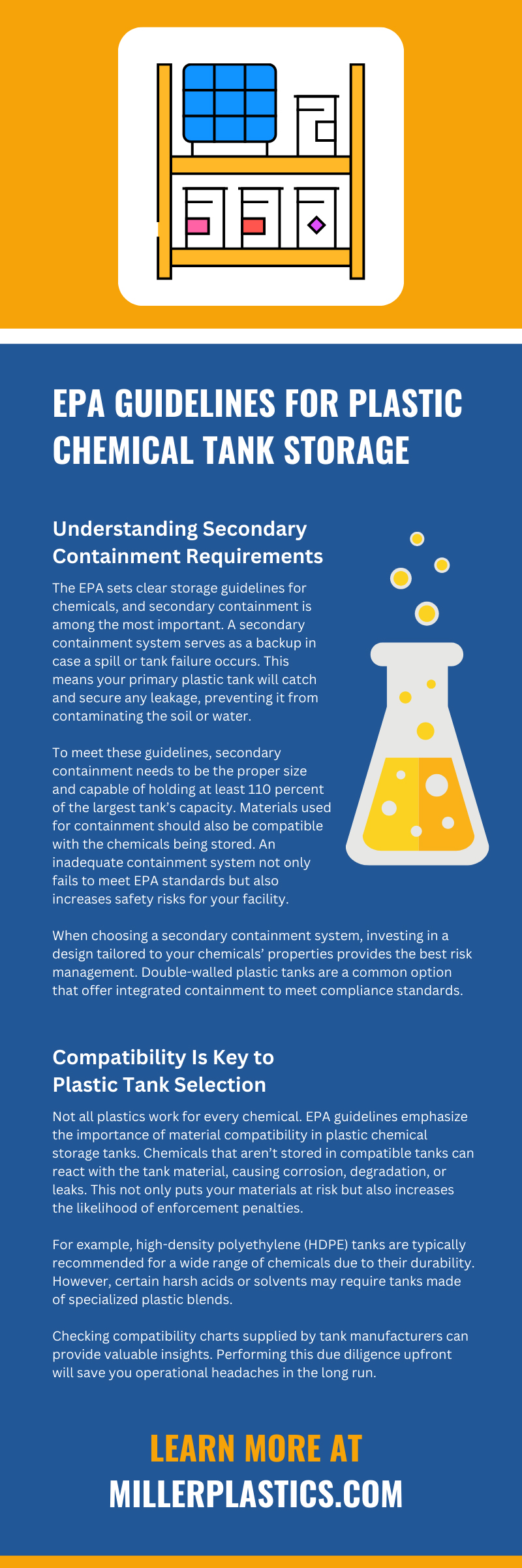 EPA Guidelines for Plastic Chemical Tank Storage